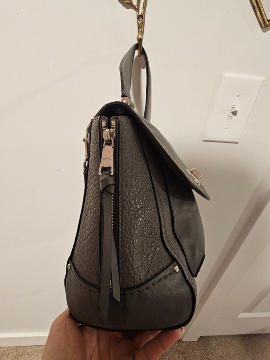 COACH Faye Convertible Backpack F30525 Heather Gray Leather main image 9